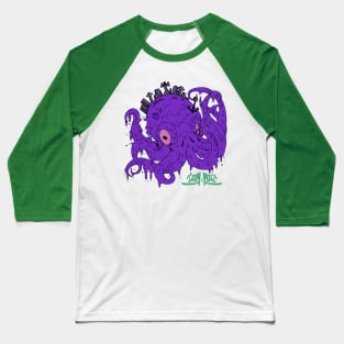 Doom Mood Purple Baseball T-Shirt